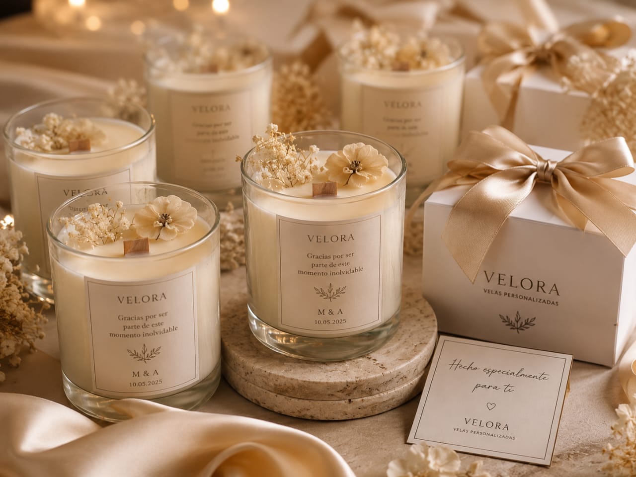Velas personalizadas